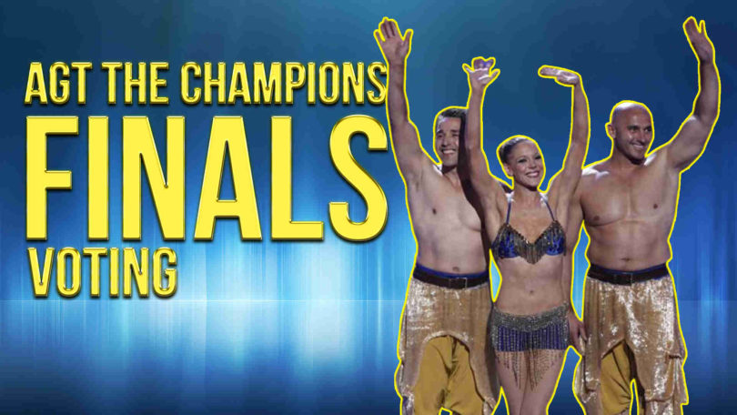 Vote Sandou Trio Russian Bar AGT The Champions Finals Voting 10 February 2020